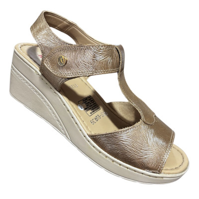 Romulo Sandalia Cuero Incense Mujer Talla 37 Ref 5120 